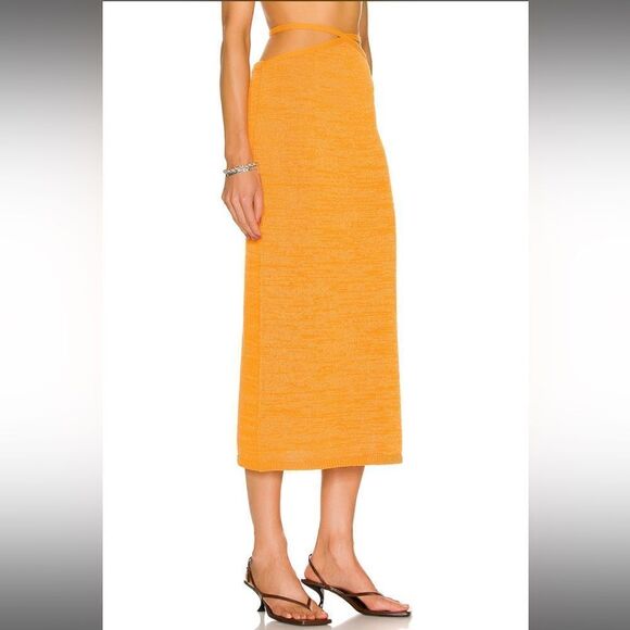 CULT GAIA | NWT Hedda Skirt in Marigold Size Large - Picture 4 of 10